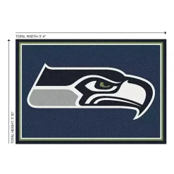 Seattle Seahawks Area Rug, 4x6