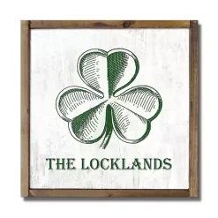 Shamrock Personalized Framed Wall Plaque