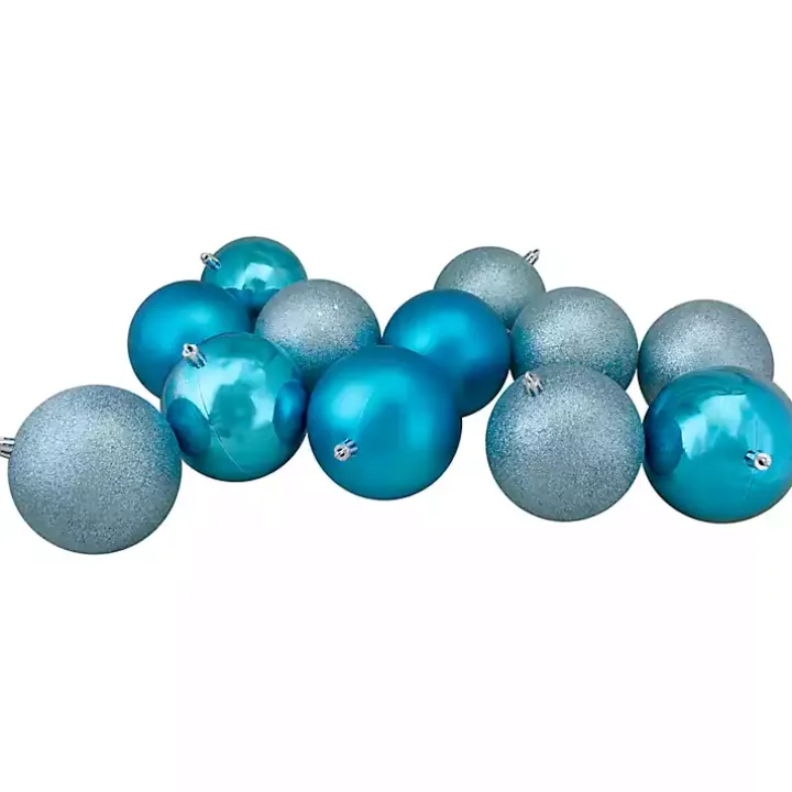 Shatterproof Turquoise Multi 32-pc. Ornaments