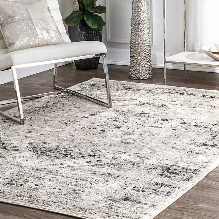Shauna Vintage Speckled Area Rug, 6x9