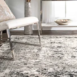 Shauna Vintage Speckled Area Rug, 6x9