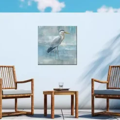 Silent Stance Outdoor Canvas Art Print