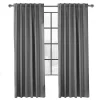 Silver Baxter Blackout Curtain Panel, 95 in.