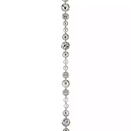 Silver Mercury Ball Tree Garland