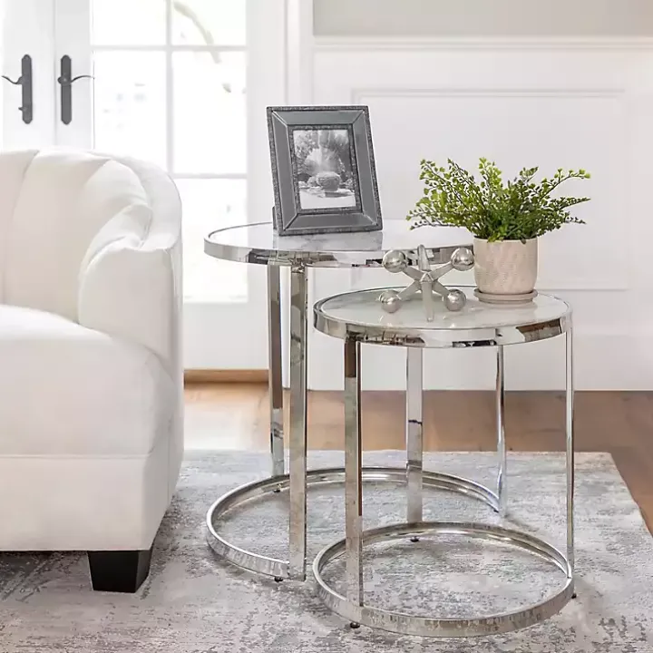 Silver Metal Jack Sculpture