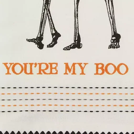 Skeletons Printed Assorted Dishtowels, Set of 3