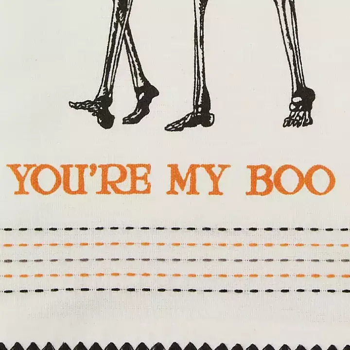 Skeletons Printed Assorted Dishtowels, Set of 3
