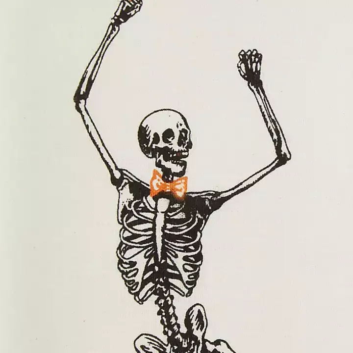 Skeletons Printed Assorted Dishtowels, Set of 3
