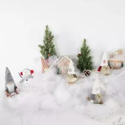 Skiing Gnome Ornaments, Set of 3