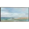 Sky From The Bay Framed Canvas Art Print