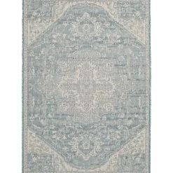 Sky Medallion Lava Indoor/Outdoor Area Rug, 5x7