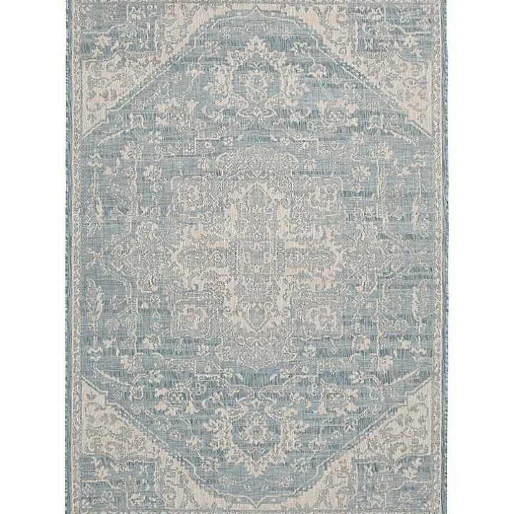Sky Medallion Lava Indoor/Outdoor Area Rug, 5x7