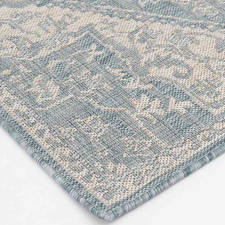 Sky Medallion Lava Indoor/Outdoor Area Rug, 5x7