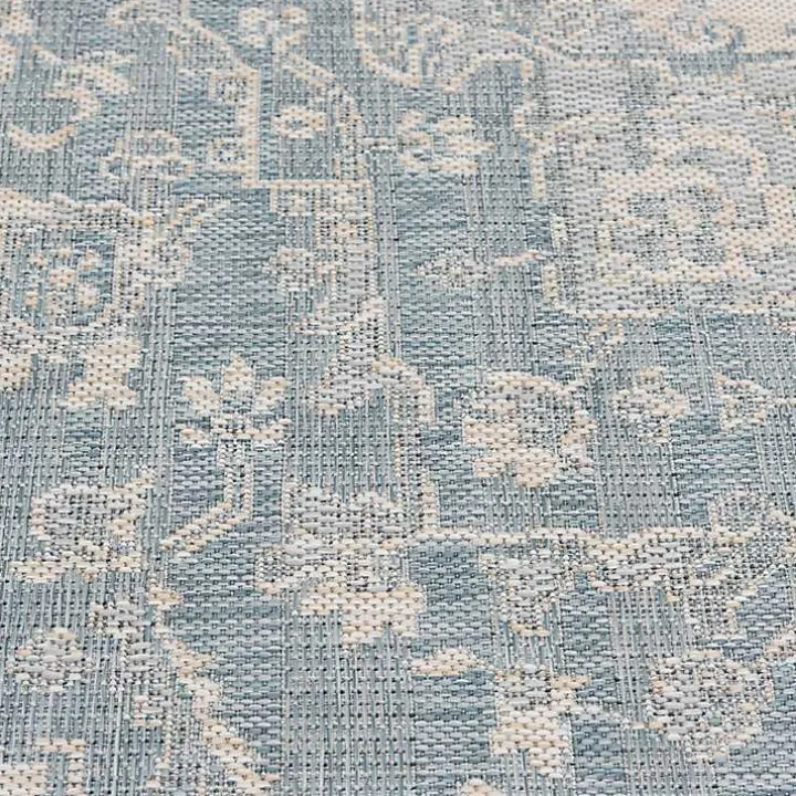 Sky Medallion Lava Indoor/Outdoor Area Rug, 5x7