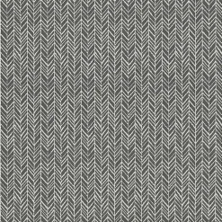 Slate Herringbone Outdoor Chair Cushion