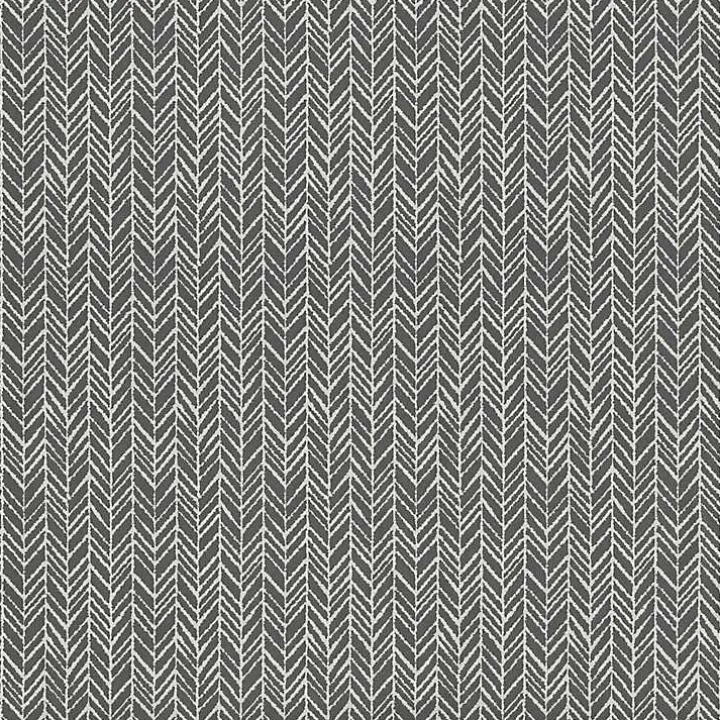 Slate Herringbone Outdoor Chair Cushion