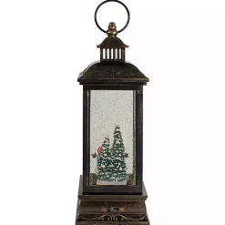 Snowman Family Christmas LED Glitter Snow Globe