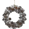 Snowy Pinecone Mix Wreath