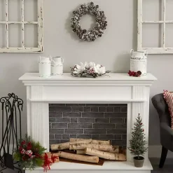 Snowy Pinecone Mix Wreath