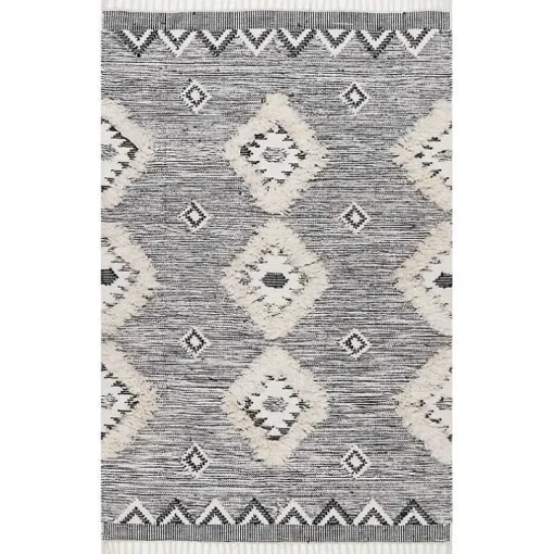 Sofia Moroccan Fringe Area Rug, 5x8
