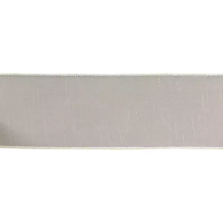 Soft Beige Shimmer 10 yard Christmas Ribbon