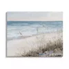 Soft Blue Beach Canvas Art Print, 40x30