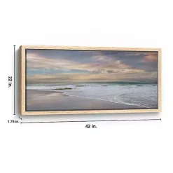 Soft Twilight Framed Canvas Art Print