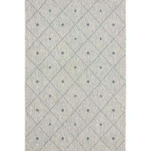 Solitaire Sun Shower Outdoor Area Rug, 5x8