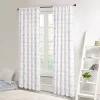 Sophie Blush Pom Pom Curtain Panel, 84 in.