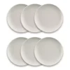Speckled Beige Wheat Dinner Plates, Set of 6