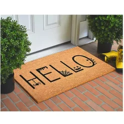 Spooky Hello Doormat