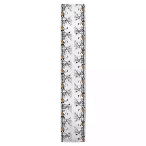 Spooky Tree Border Halloween Table Runner, 90 in.