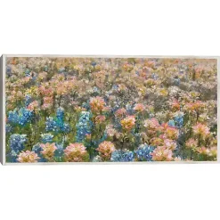 Spring Fling Framed Canvas Art Print