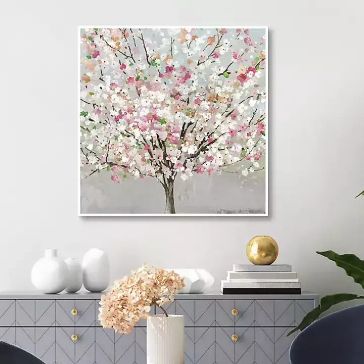 Spring Love Framed Canvas Art Print