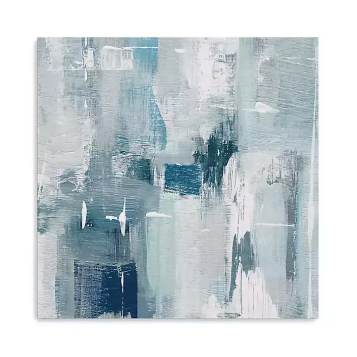 Spring Mountain Blues Canvas Art Print, 40x40 in.