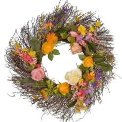 Spring Wildflower Wreath