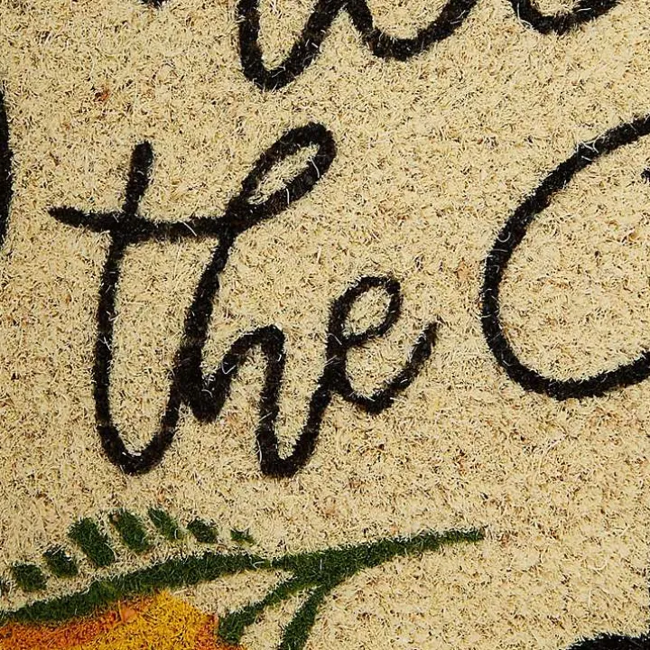 Squeeze the Day Coir Doormat