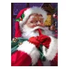 Ssshhh Santa Canvas Art Print
