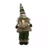 Standing Gnome with Green Knitted Christmas Outfit