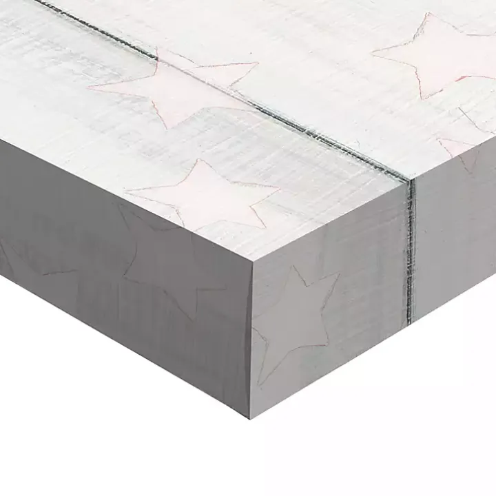 Stars & Christmas Tree Canvas Art Print