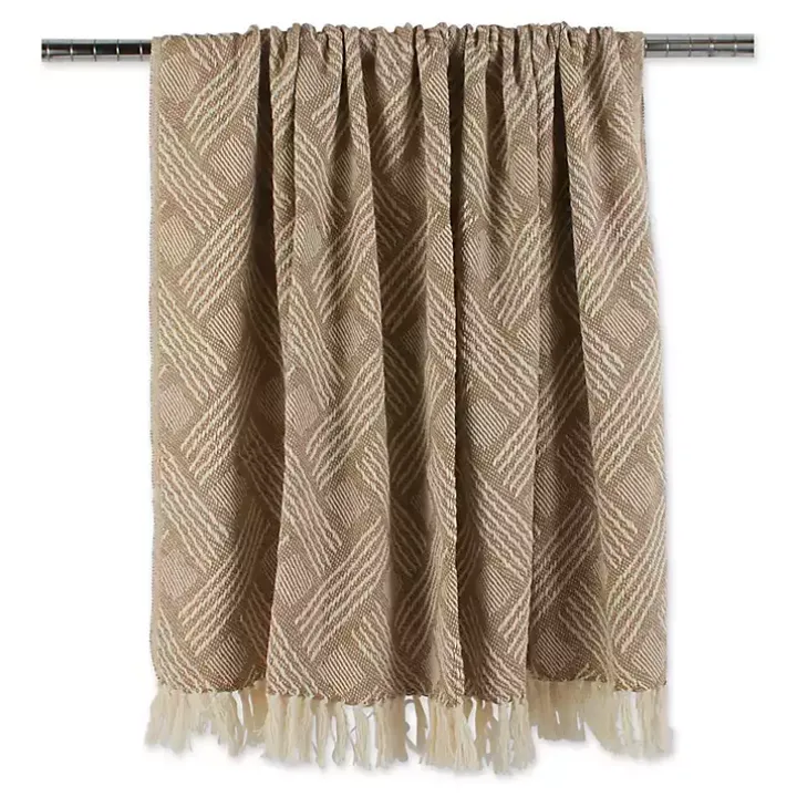 Stone Basket Weave Throw