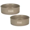 Stone Dinner & Drinks 2-pc. Pet Bowl Set, 8 in.