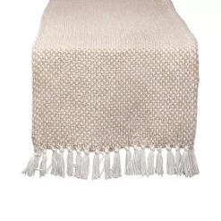 Stone Woven Table Runner, 72 in.