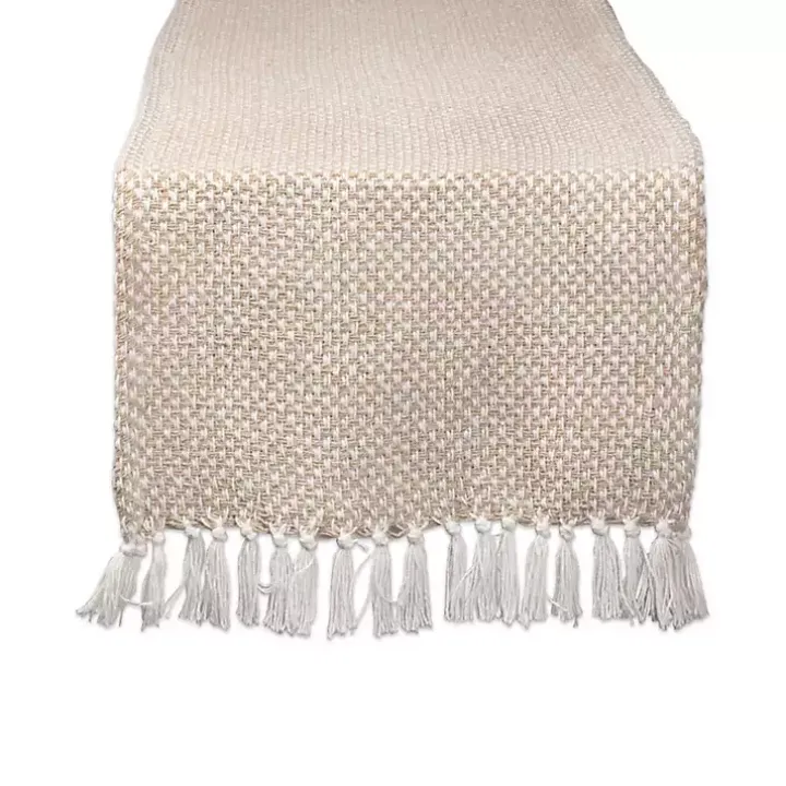 Stone Woven Table Runner, 72 in.