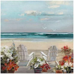Summer Sea Breeze Giclee Canvas Art Print