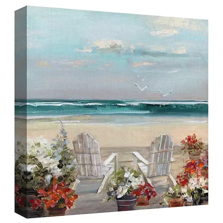 Summer Sea Breeze Giclee Canvas Art Print