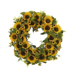 Sunflower Abundance Wreath