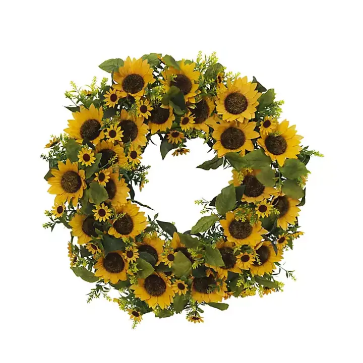 Sunflower Abundance Wreath