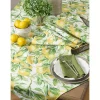 Sunny Lemon Print Table Runner