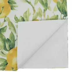 Sunny Lemon Print Table Runner